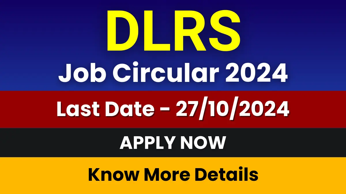 DLRS Job Circular 2024